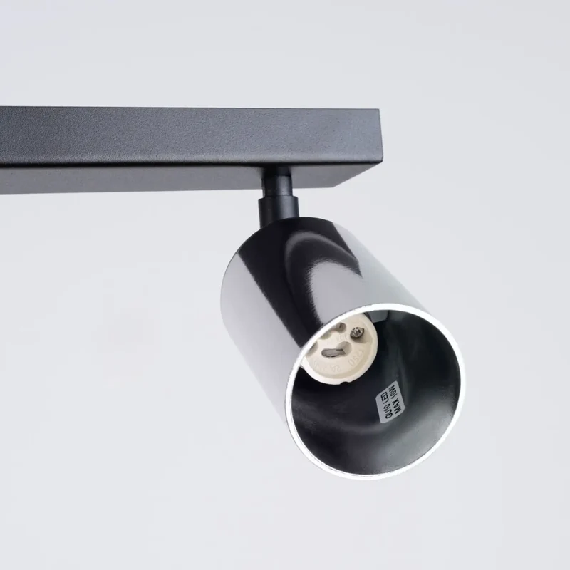 Luminaire Plafonnier | WINX 2 (Noir/Chrome)