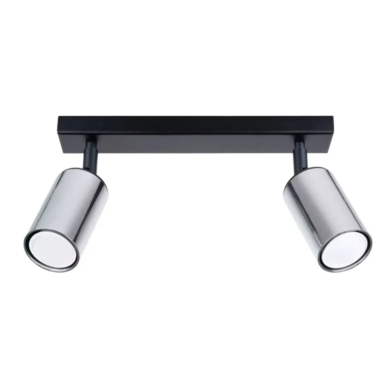 Luminaire Plafonnier | WINX 2 (Noir/Chrome)