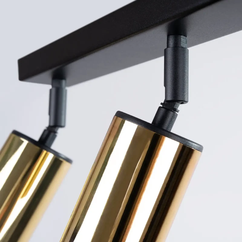Luminaire Plafonnier | WINX 3 (Noir/Doré)