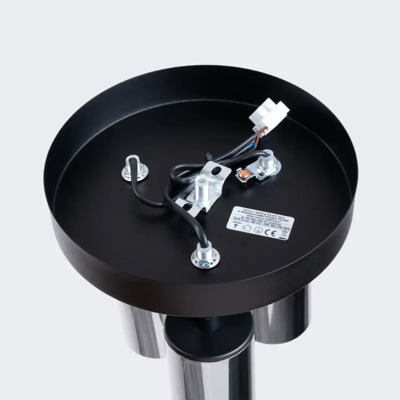 Luminaire Plafonnier | WINX 3P (Noir/Chrome)