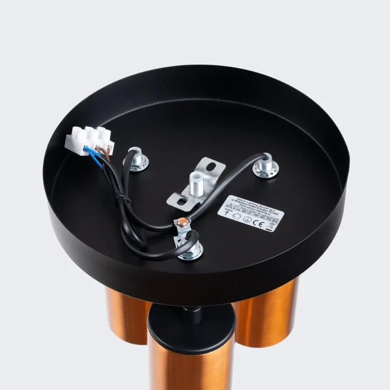 Luminaire Plafonnier | WINX 3P (Noir/Cooper)