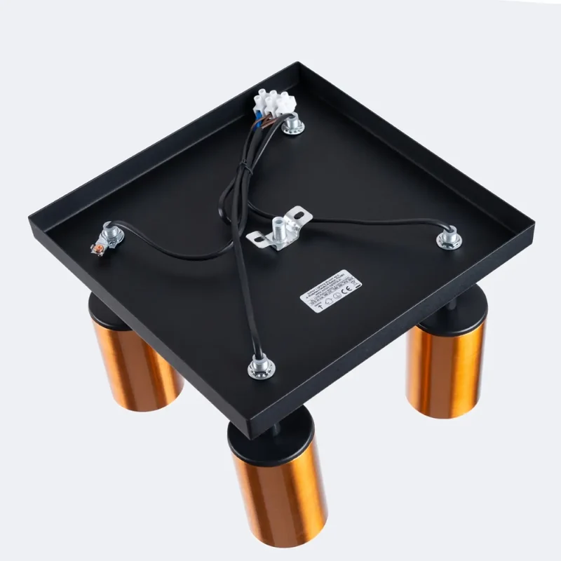 Luminaire Plafonnier | WINX 4 (Noir/Cooper)
