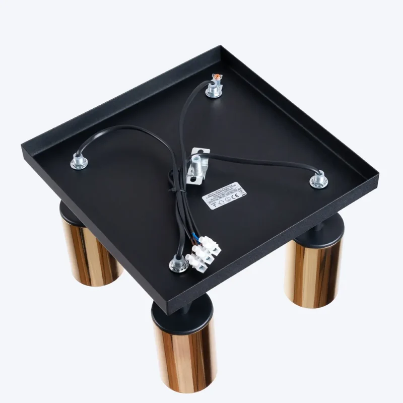 Luminaire Plafonnier | WINX 4 (Noir/Doré)
