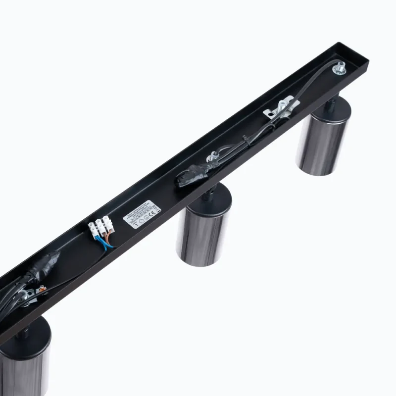 Luminaire Plafonnier | WINX 4L (Noir/Chrome)