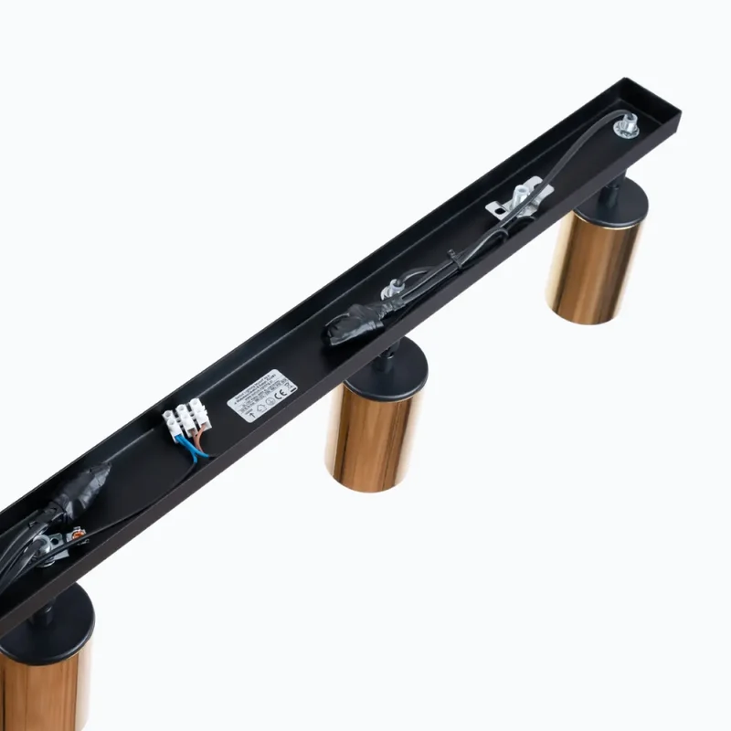 Luminaire Plafonnier | WINX 4L (Noir/Doré)