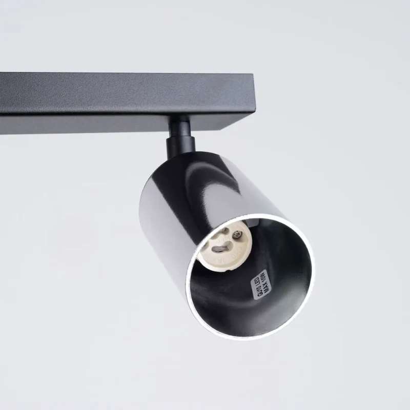 Luminaire Plafonnier | WINX 6L (Noir/Chrome)