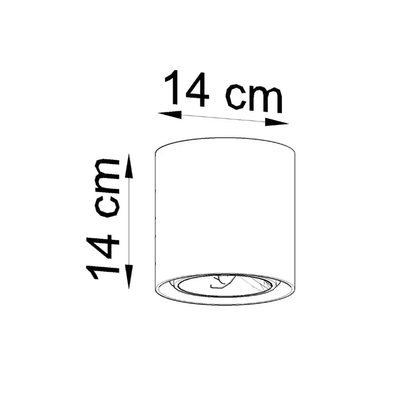 Luminaire Plafonnier | CULLO (Béton)