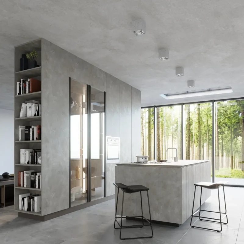 Luminaire Plafonnier | VALDE (Béton)