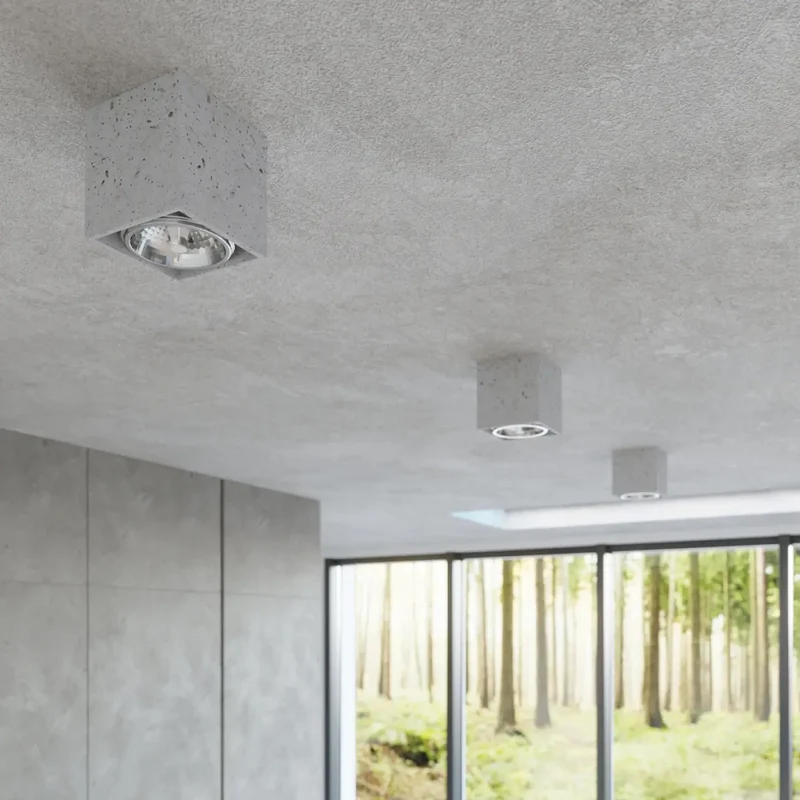 Luminaire Plafonnier | VALDE (Béton)