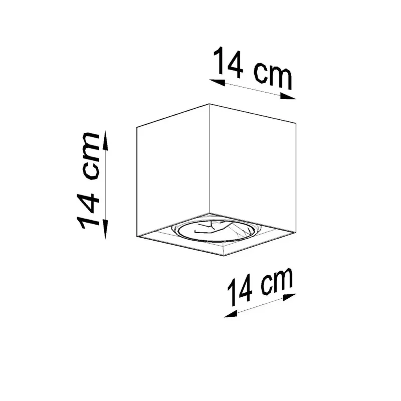 Luminaire Plafonnier | VALDE (Béton)