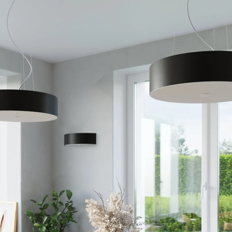 Luminaire Plafonnier | SKALA 80 (Noir)