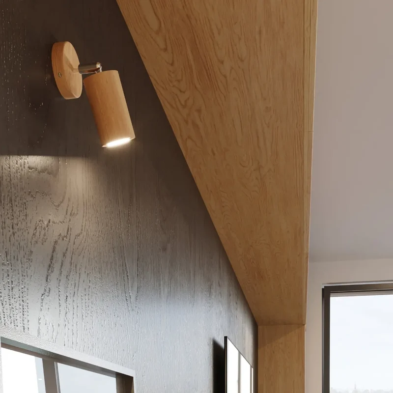 Applique Murale | BERG (Bois Naturel)