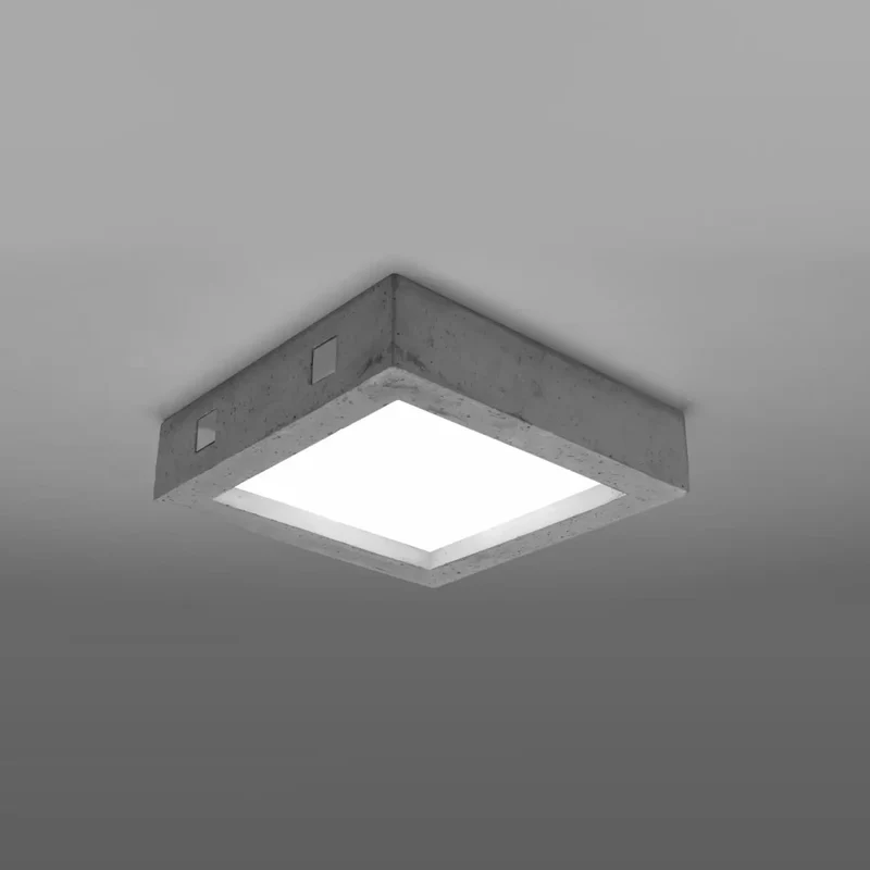 Luminaire Plafonnier| RIZA (Béton)