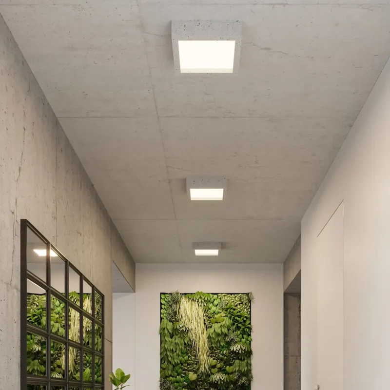 Luminaire Plafonnier| RIZA (Béton)