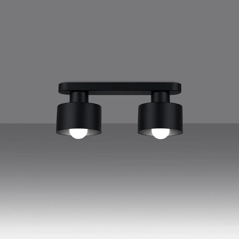 Luminaire Plafonnier | SAVAR 2 (Noir)