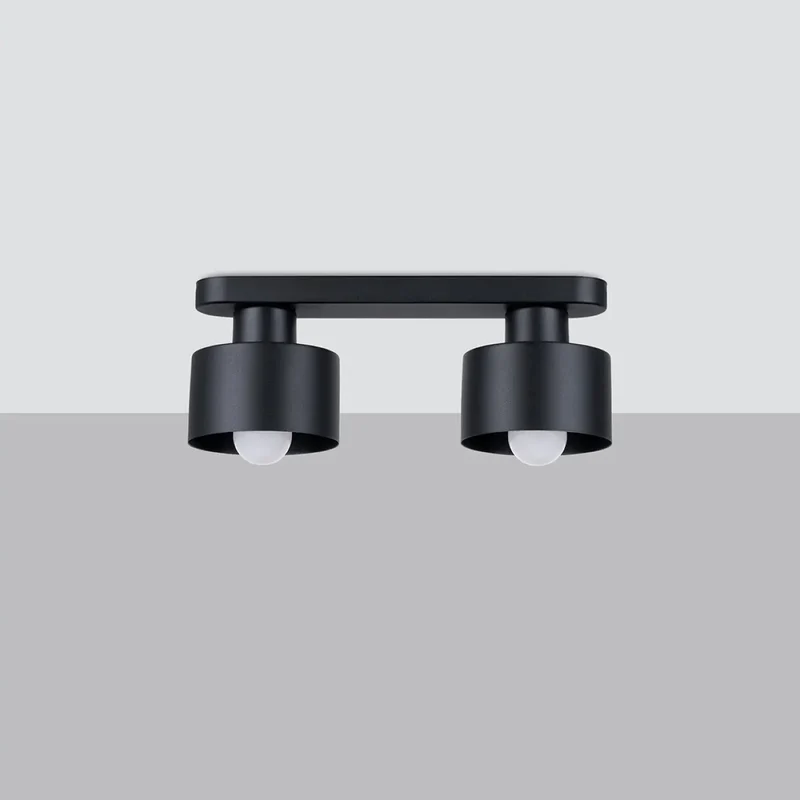 Luminaire Plafonnier | SAVAR 2 (Noir)
