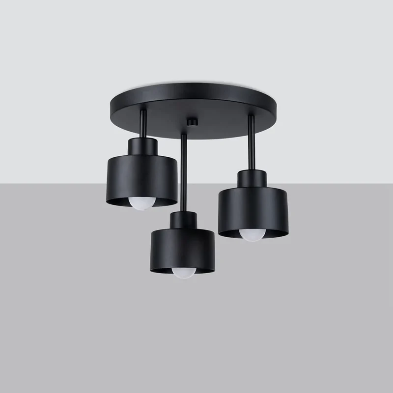 Luminaire Plafonnier | SAVAR 3 (Noir)
