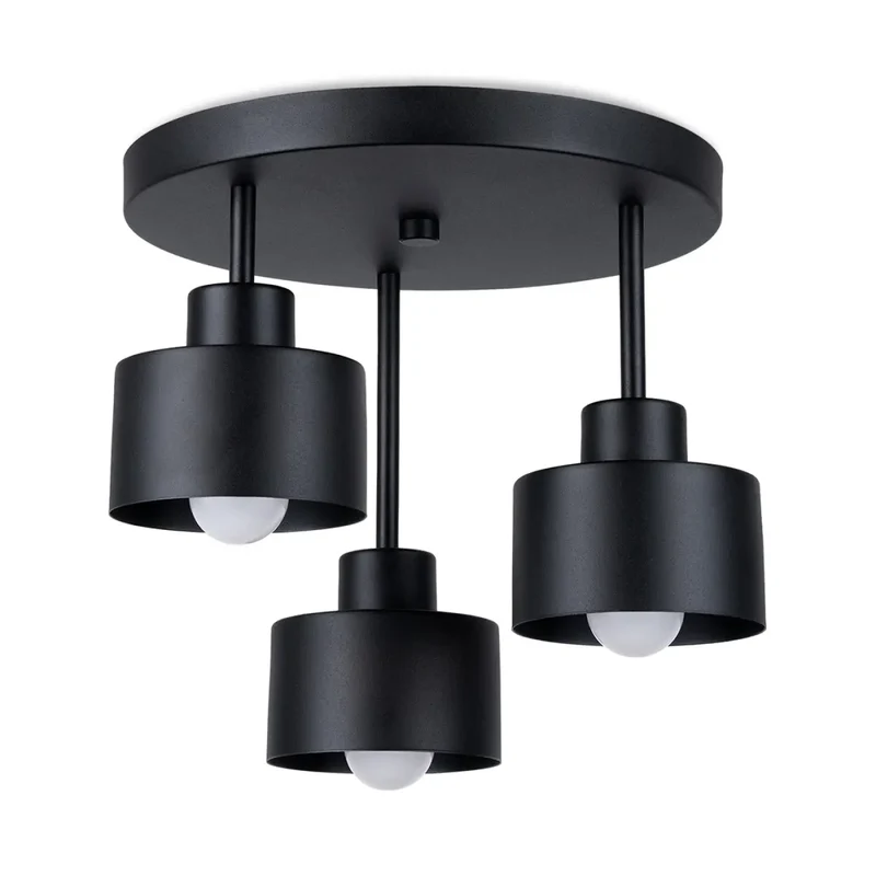 Luminaire Plafonnier | SAVAR 3 (Noir)