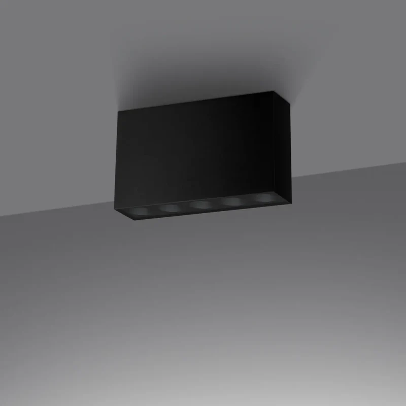 Luminaire Plafonnier | SOLE LED (Noir)