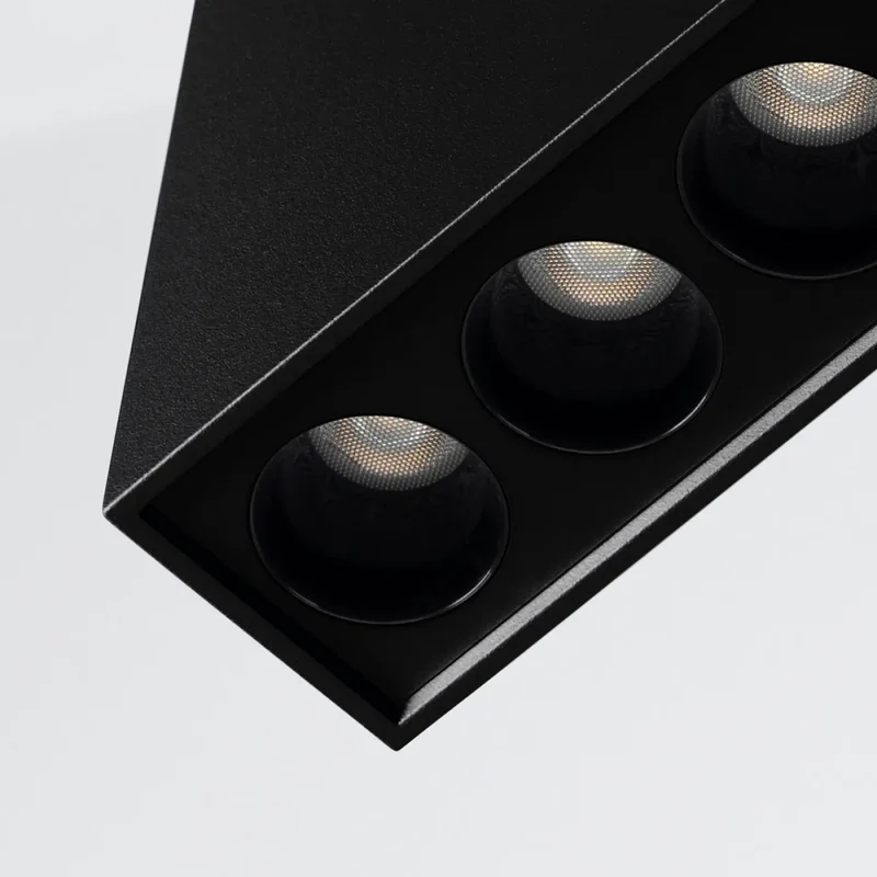 Luminaire Plafonnier | SOLE LED (Noir)