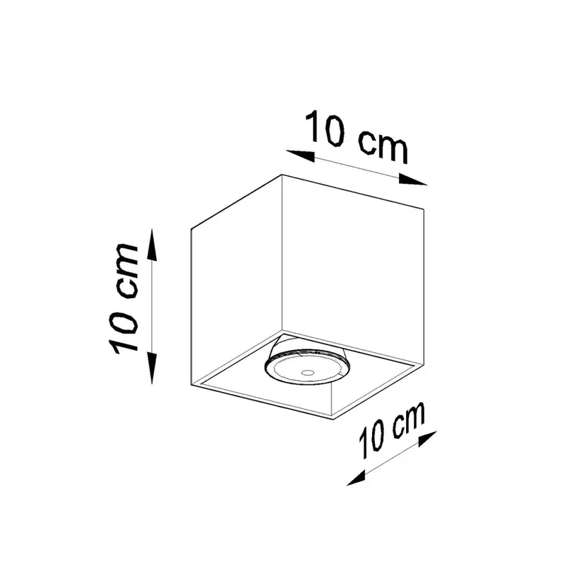 Luminaire Plafonnier | HATI (Gris)