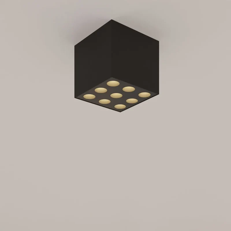 Luminaire Plafonnier | OZZY LED (Noir)