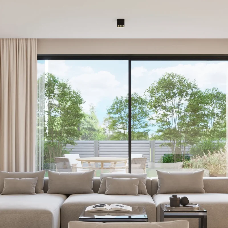 Luminaire Plafonnier | OZZY LED (Noir)