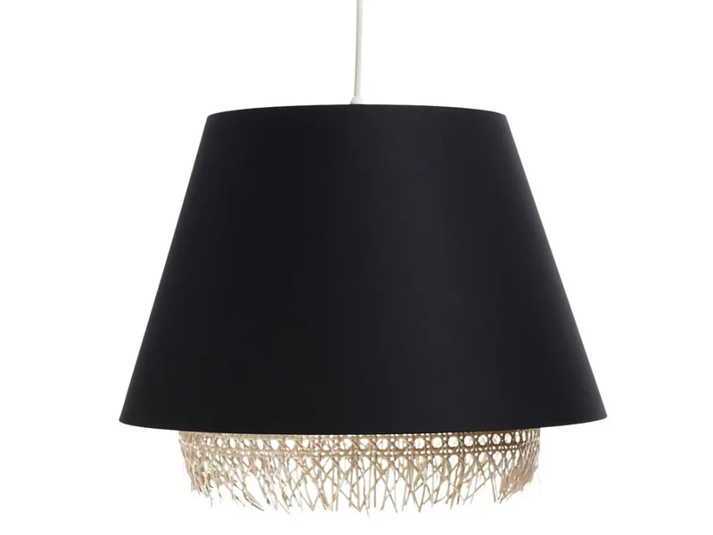 Suspension Luminaire | SENSEI RATTAN (Noir)