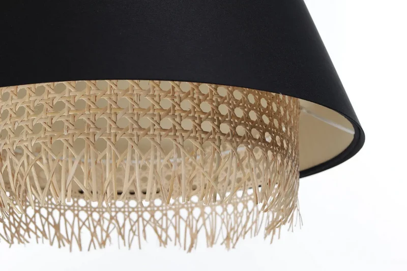 Suspension Luminaire | SENSEI RATTAN (Noir)