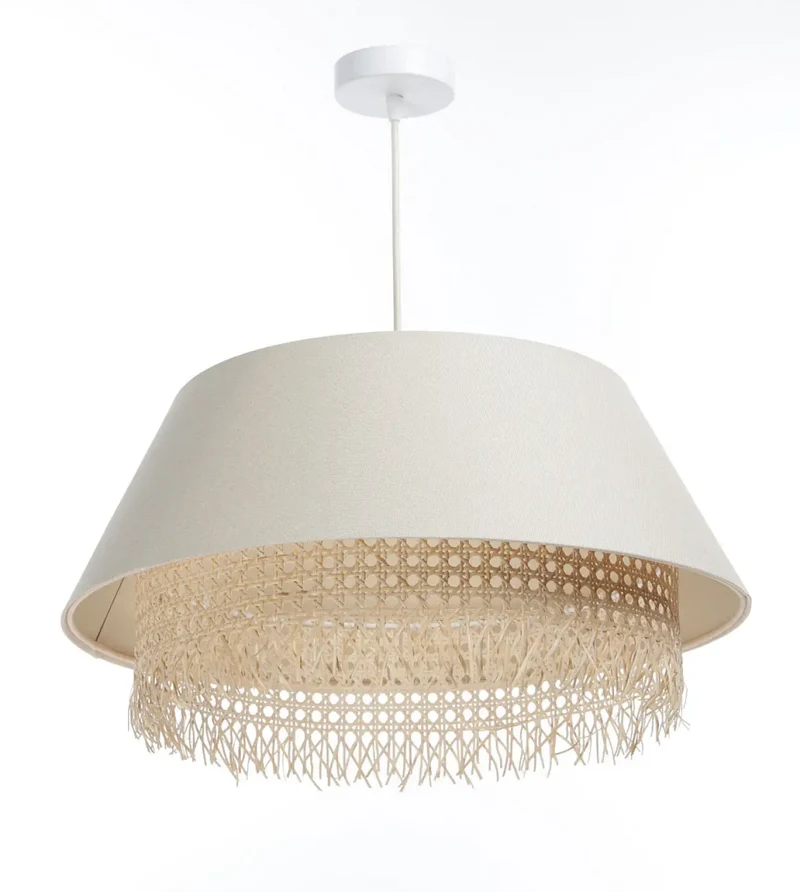 Suspension Luminaire | SENSEI RATTAN (Crème)