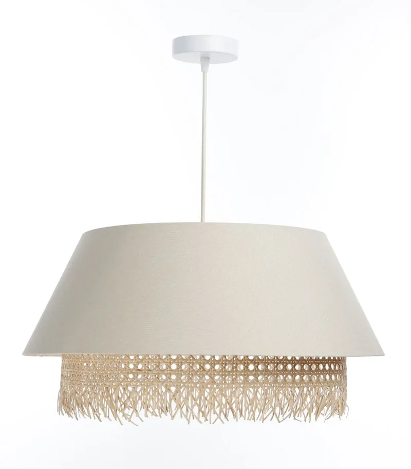 Suspension Luminaire | SENSEI RATTAN (Crème)