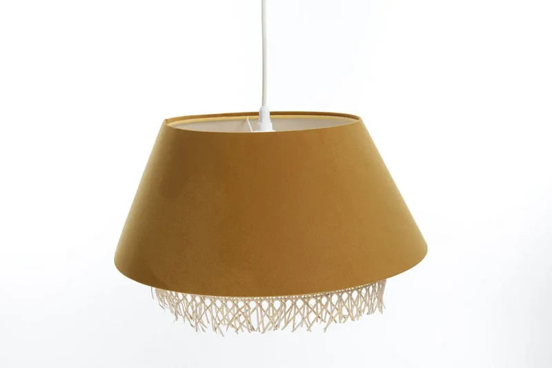 Suspension Luminaire | SENSEI RATTAN (Moutarde)
