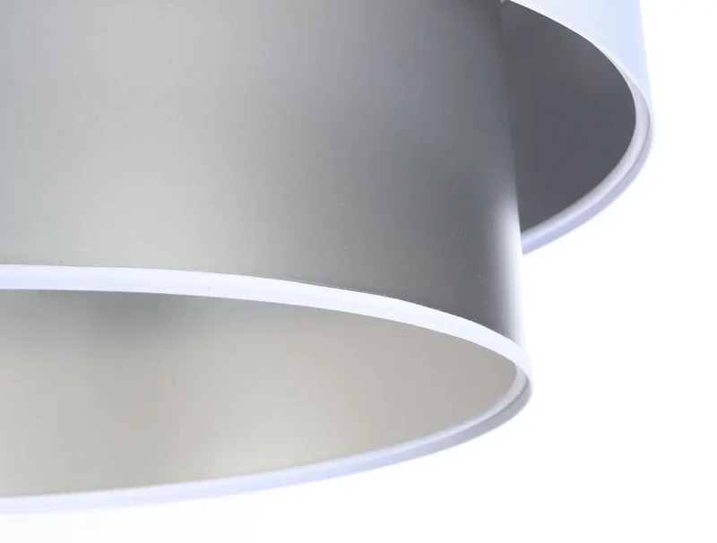 Suspension Luminaire | Duo (Blanc/Argent)