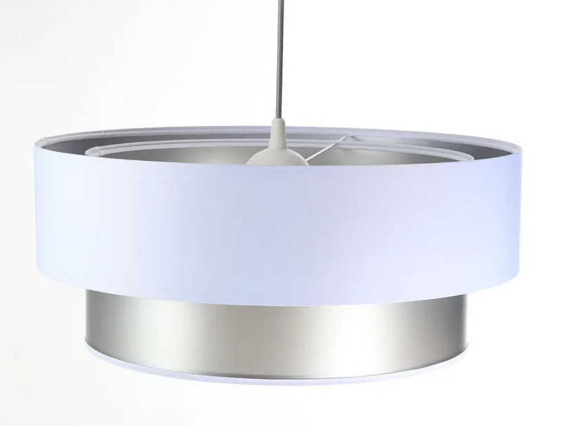 Suspension Luminaire | Duo (Blanc/Argent)