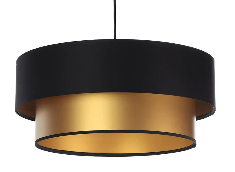 Suspension Luminaire | DUO (Noir/Doré)