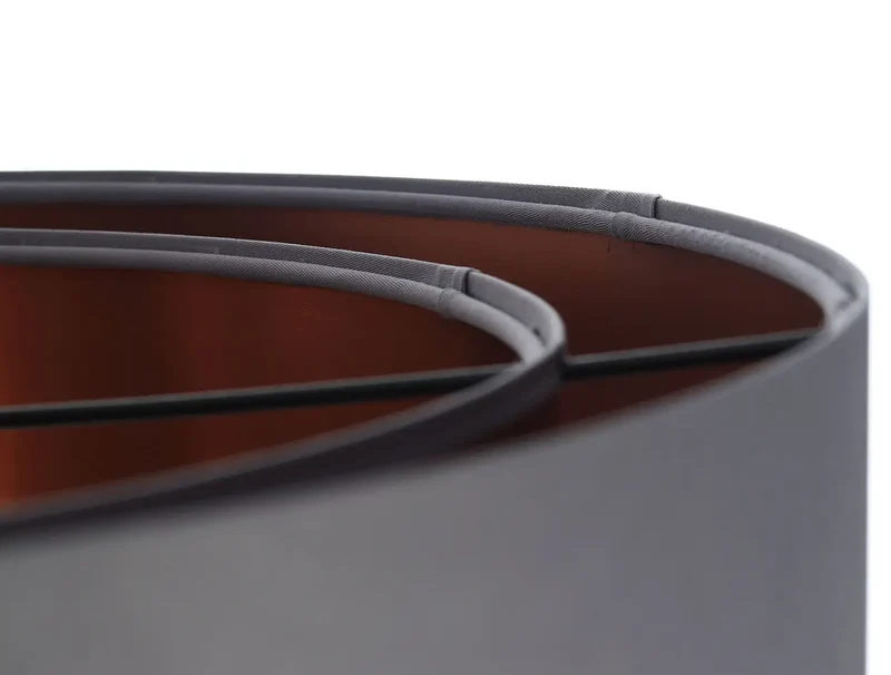 Suspension Luminaire | DUO (Gris/Cuivré)