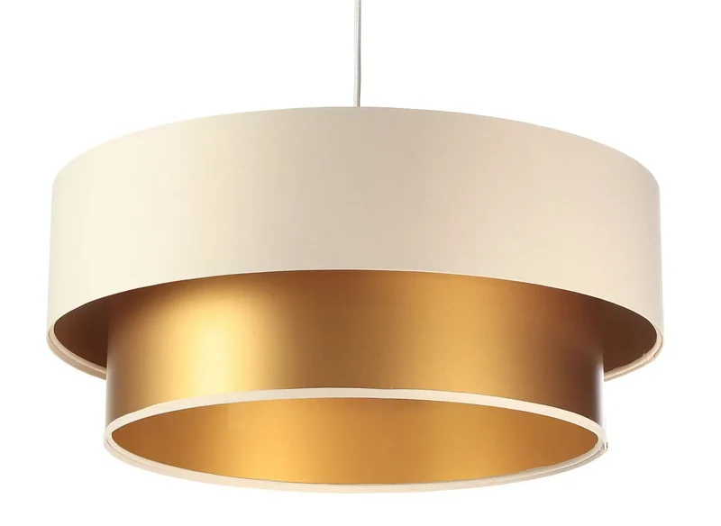 Suspension Luminaire | DUO (Creme/Doré)