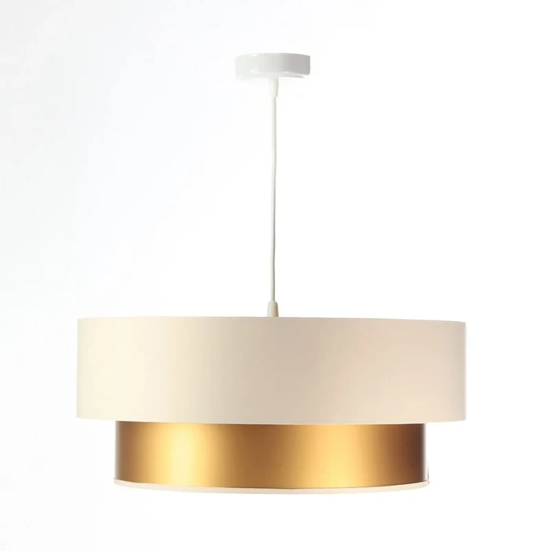 Suspension Luminaire | DUO (Creme/Doré)