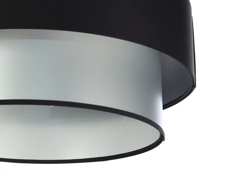 Suspension Luminaire | DUO (Noir/Argent)