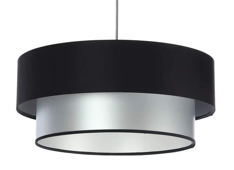 Suspension Luminaire | DUO (Noir/Argent)
