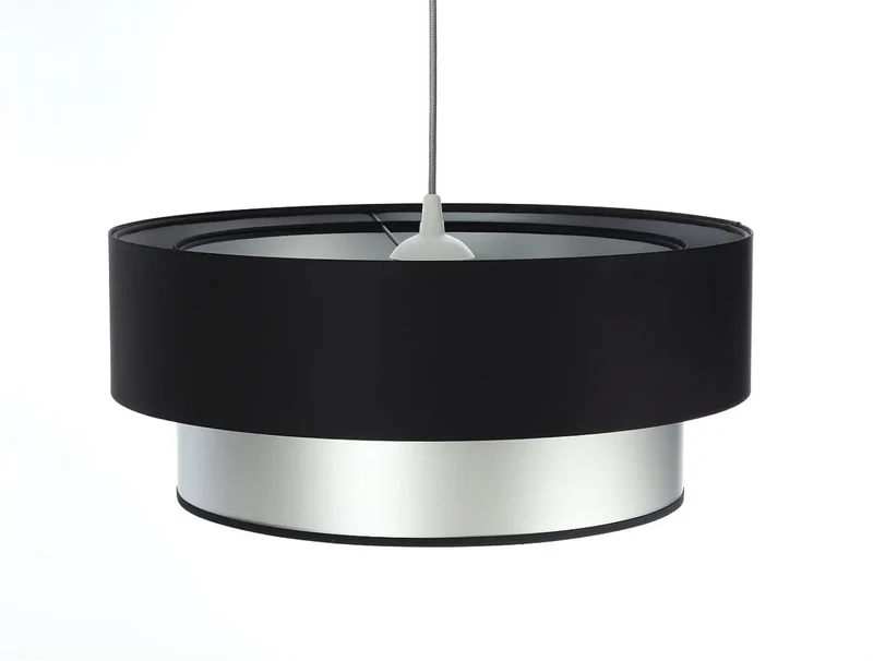 Suspension Luminaire | DUO (Noir/Argent)