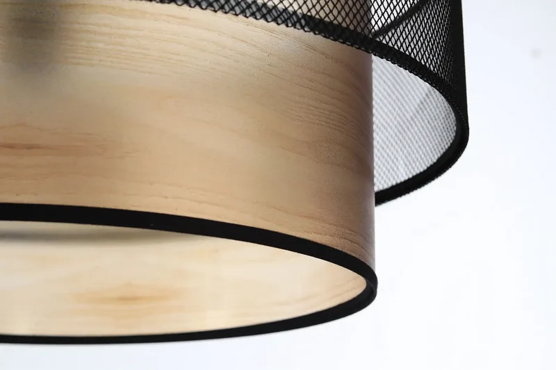 Suspension Luminaire | DUO (Noir/Beige)