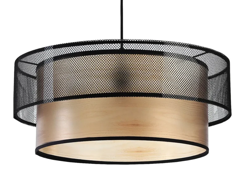 Suspension Luminaire | DUO (Noir/Beige)