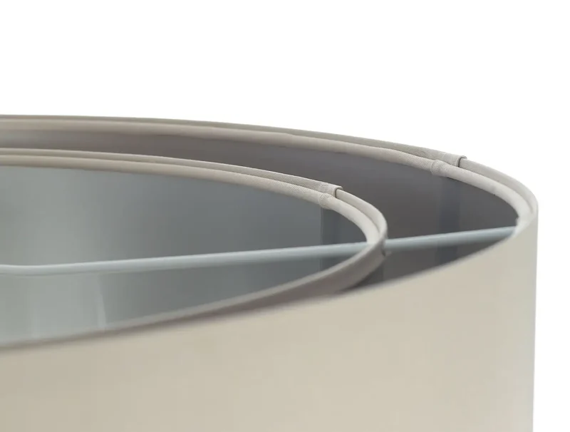 Suspension Luminaire | DUO (Creme/Argent)