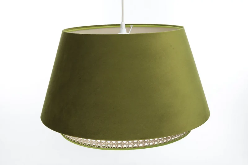 Suspension Luminaire | SENSEI RATTAN (Olive)