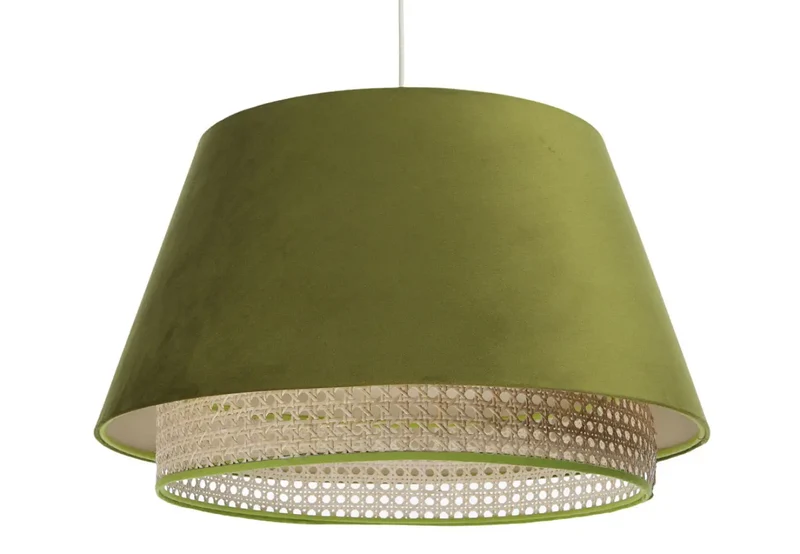 Suspension Luminaire | SENSEI RATTAN (Olive)