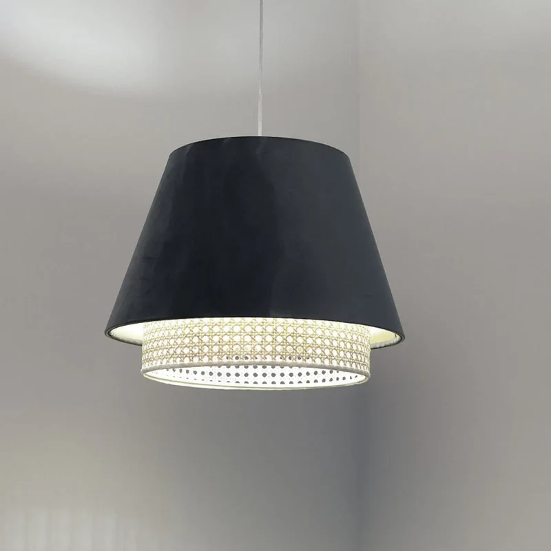 Suspension Luminaire | SENSEI RATTAN (Vert)