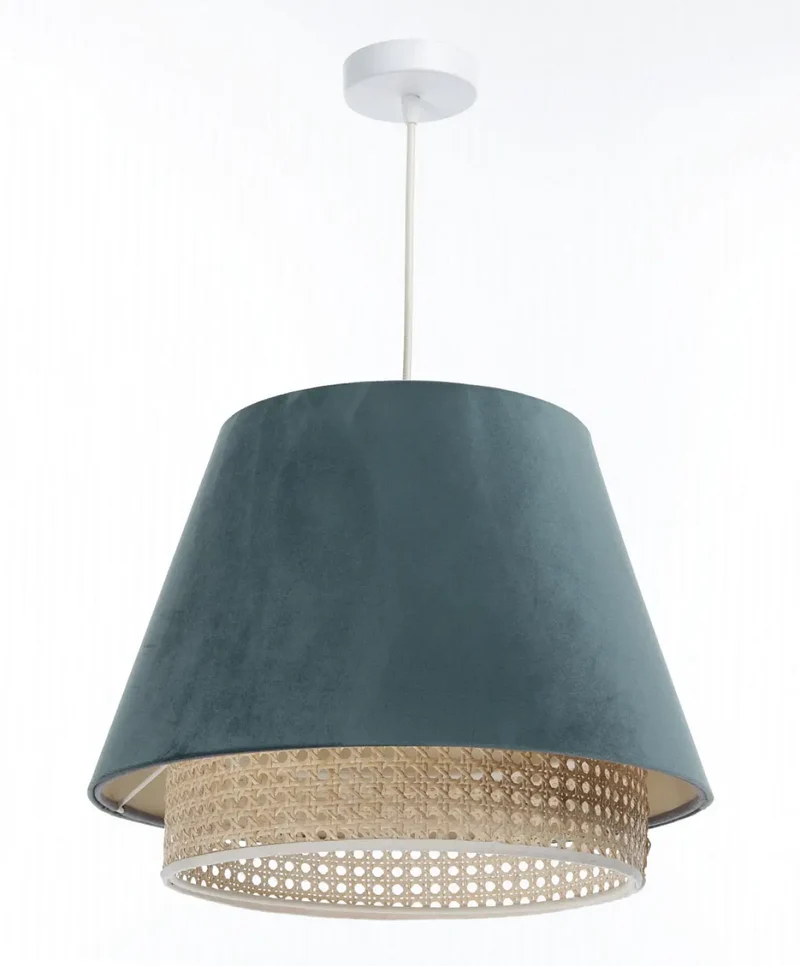 Suspension Luminaire | SENSEI RATTAN (Vert)