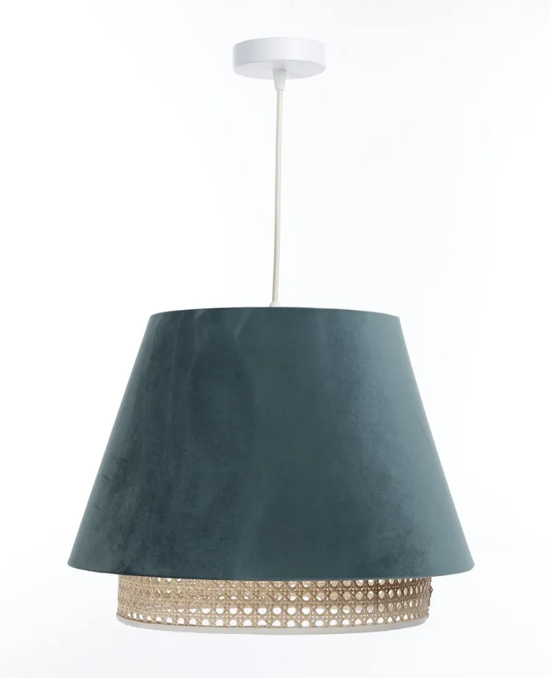 Suspension Luminaire | SENSEI RATTAN (Vert)
