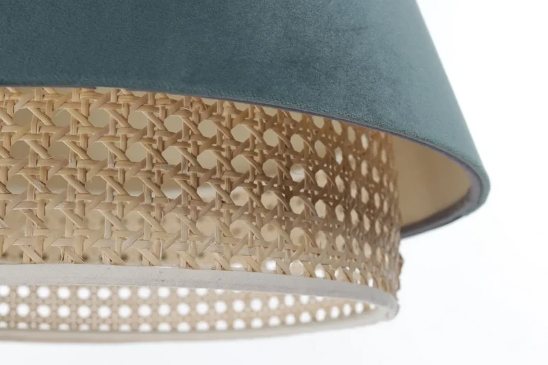 Suspension Luminaire | SENSEI RATTAN (Vert)
